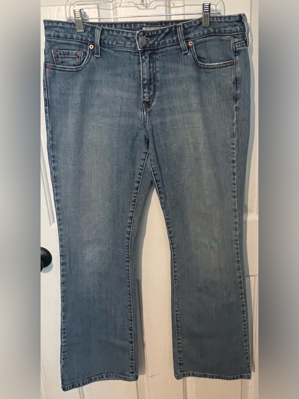 Levi's 545 Low Boot Cut Jeans Women's Size 14M Blue Vintage